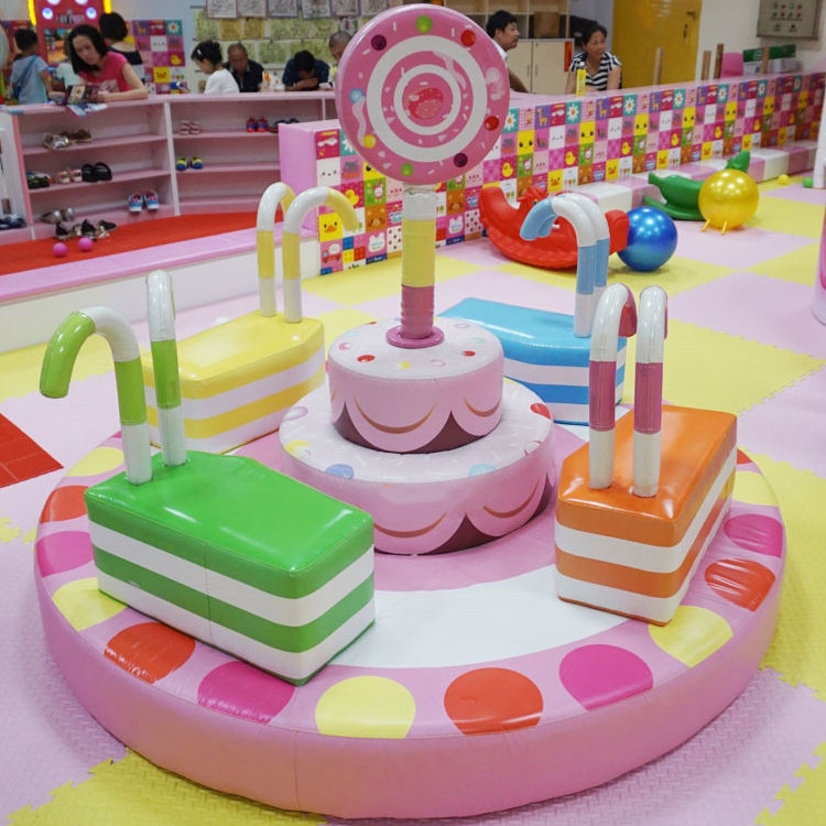 Báo giá Mâm xoay kẹo ngọt - mâm xoay khu vui chơi giải trí trong nhà - Mâm xoay kẹo TKVCMX04