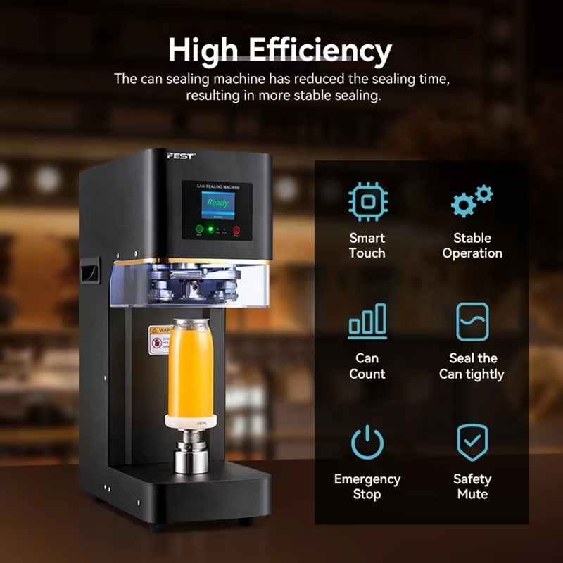 Máy dập nắp lon tiện lợi KBFEST01 Dochoikinhbac- Máy dập nắp lon cho quầy dịch vụ khu vui chơi giải trí