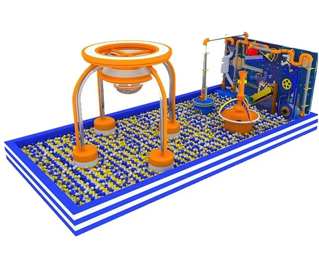 Trò chơi khoa học tường thổi bóng nhựa Ziczac TTBKB08 Dochoikinhbac Trò chơi hấp dẫn trong nhà bóng