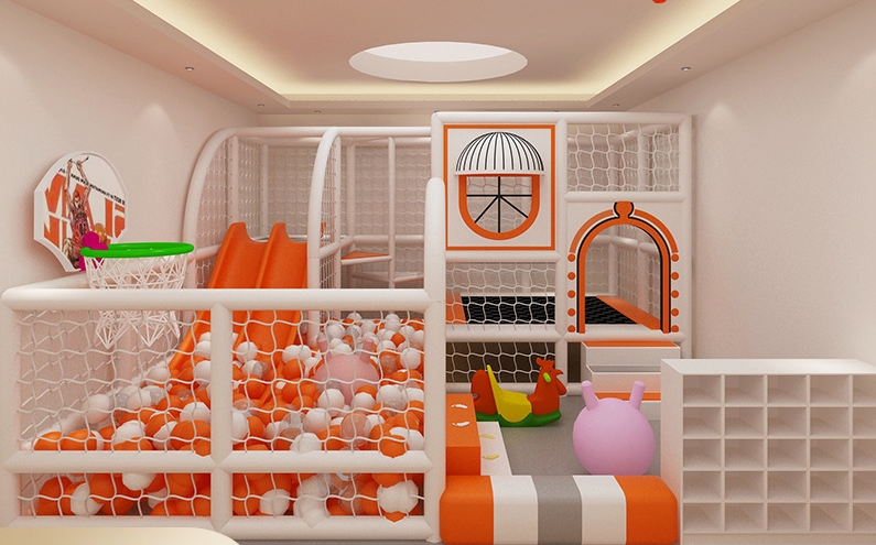 Nhà liên hoàn KVCTE0186- Báo giá nhà bóng cầu trượt  - Indoor play ground