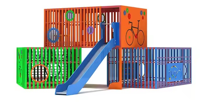 Nhà liên hoàn 2025 Indoor playground NLHKB01 Dochoikinhbac- Thiết kế độc đào hấp dẫn