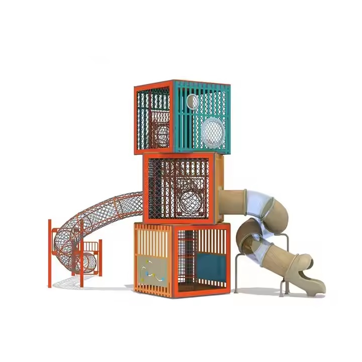 Nhà liên hoàn 2025 Indoor playground NLHKB02 Dochoikinhbac- Thiết kế độc đào hấp dẫn