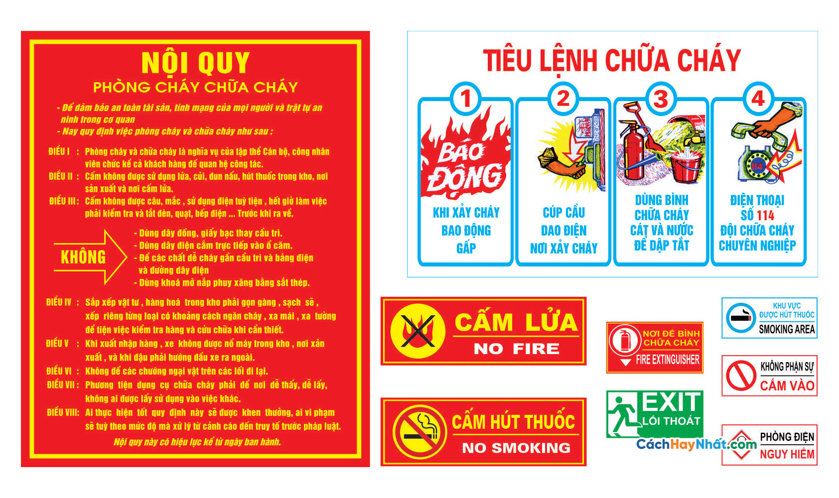 Tiêu Lệnh Chữa Cháy _Dochoikinhbac