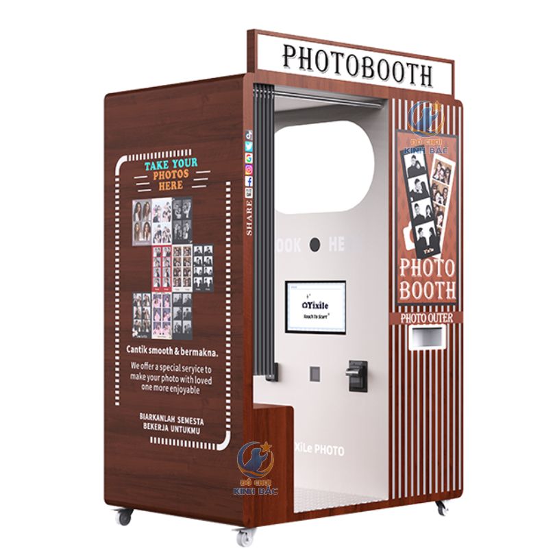 Máy Photo Booth PTBKB13 – Mô Hình Check-in Trải Nghiệm Được Gen Z Yêu Thích | Dochoikinhbac