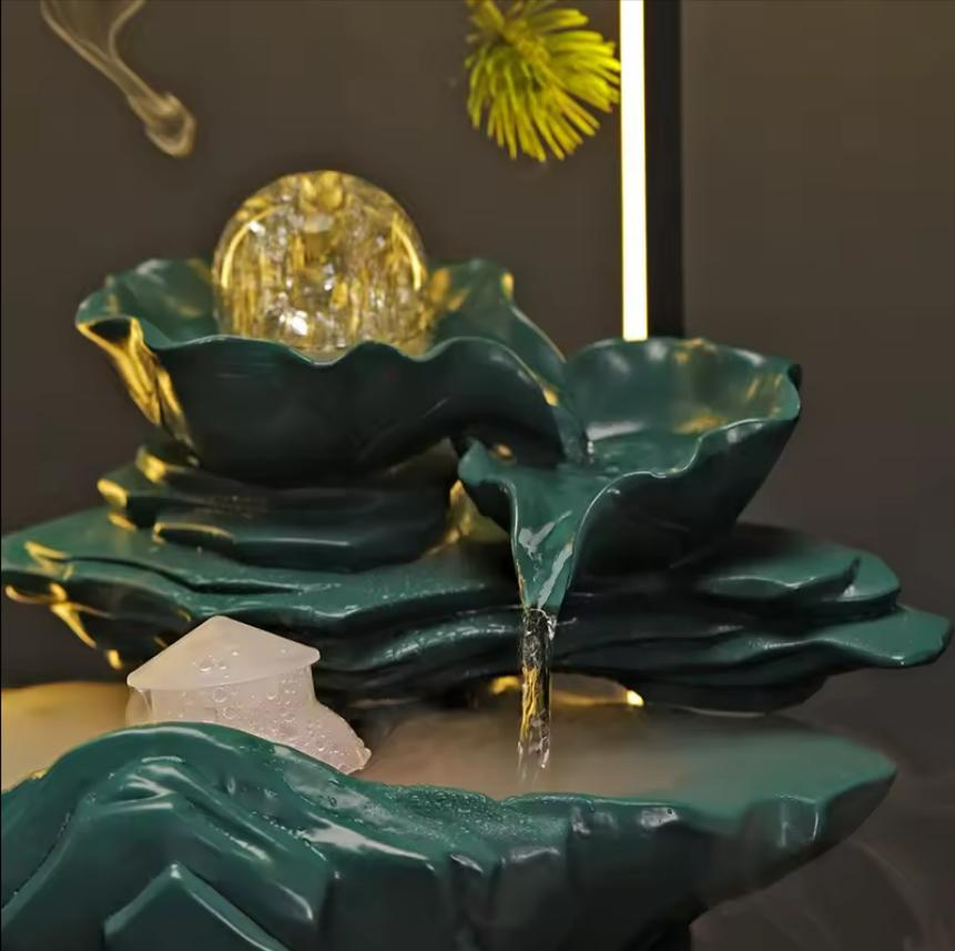 Thác Nước Phong Thủy Cẩm Tú Tiền Trình Lưu Thủy Bi Kiện