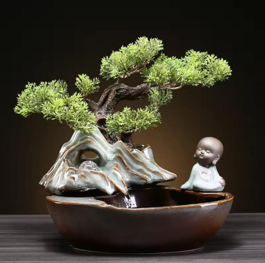 Tiểu Cảnh Thác Nước Phong Thủy