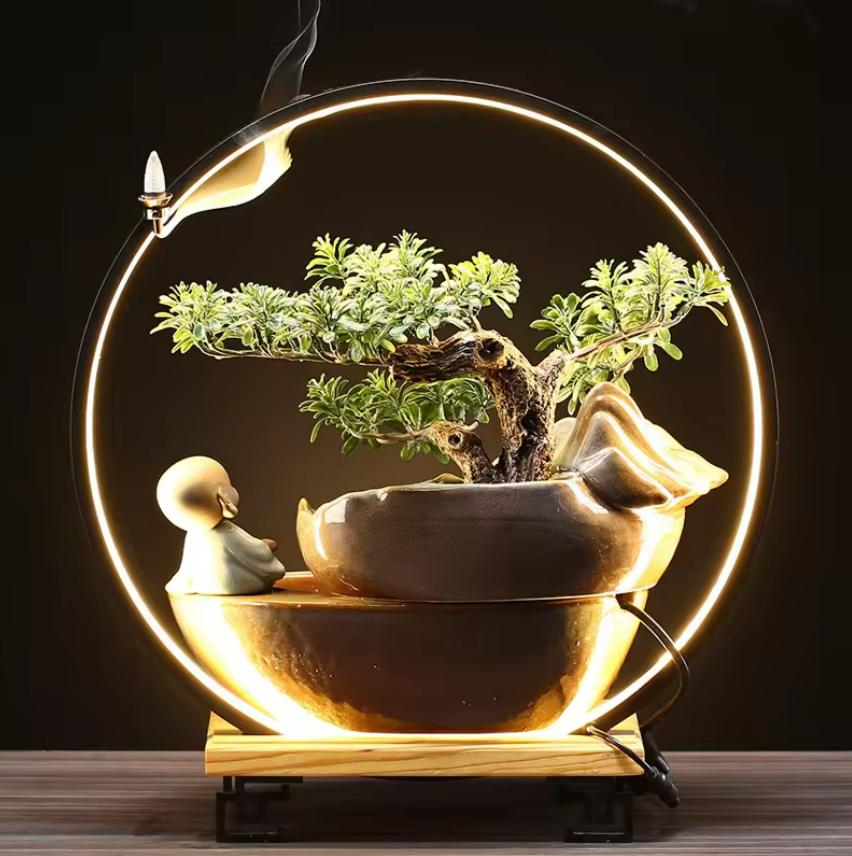 Tiểu Cảnh Thác Nước Phong Thủy