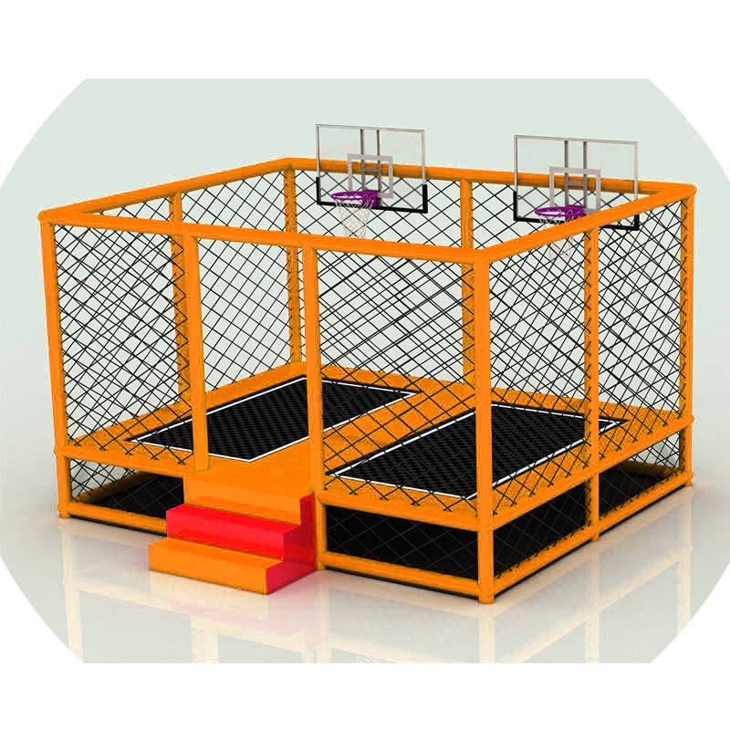Báo giá Mô hình Sàn nhún đôi trampoline vui chơi Model trampoline KVCTP0127