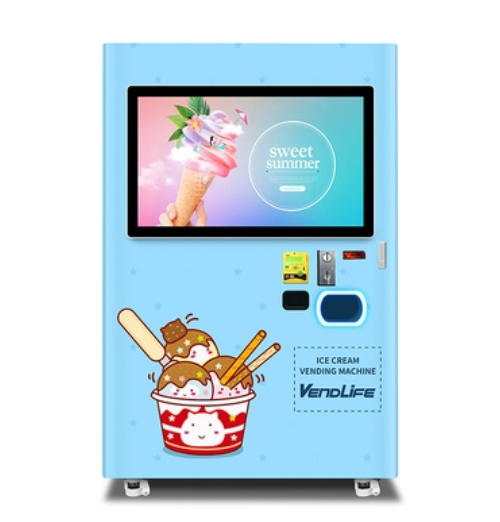 Máy Bán Hàng Kem Tự Động_BHTDKB07_Dochoikinhbac_ Giải trí thu hút hấp dẫn