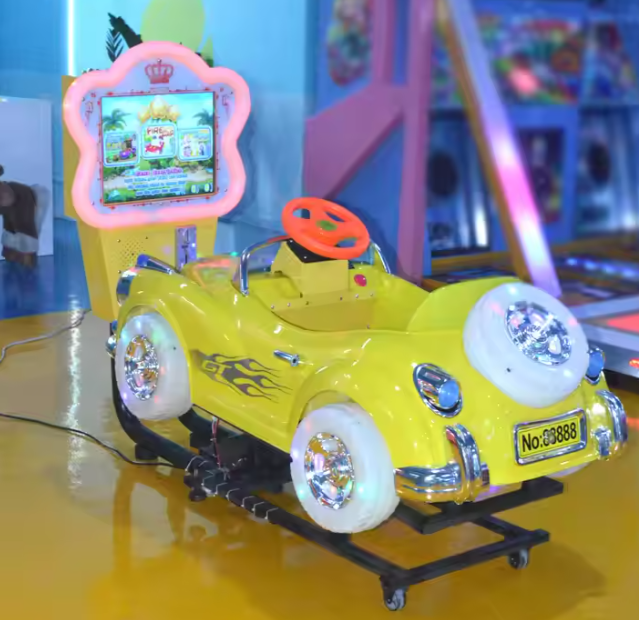 Xe ô tô nhún dành cho trẻ em _MGTKB04_Dochoikinhbac_Giải trí hấp dẫn thu hút