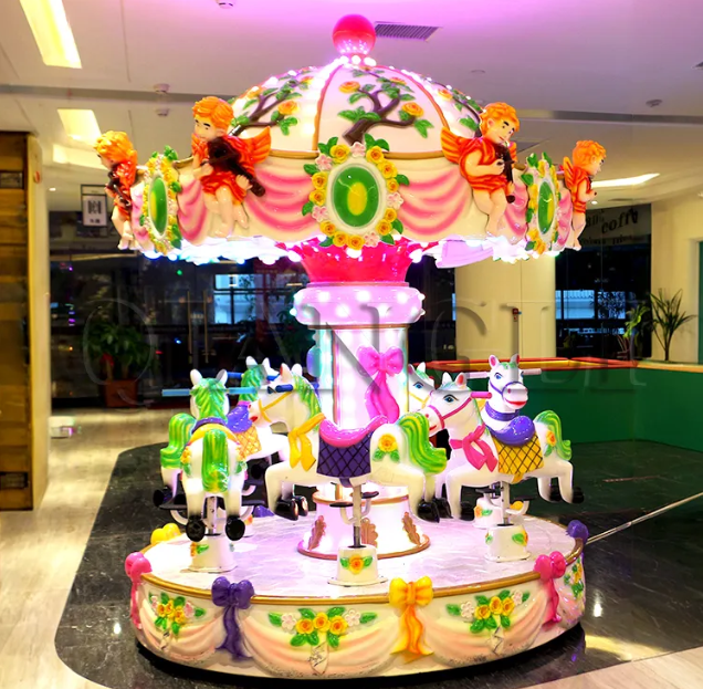 Đu quay ngựa DQCVKB01 Dochoikinhbac Giải trí hấp dẫn từ khu vui chơi