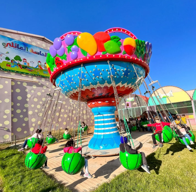 Đu quay hoa quả sắc mầu DQCVKB12 Dochoikinhbac Giải trí hấp dẫn từ khu vui chơi