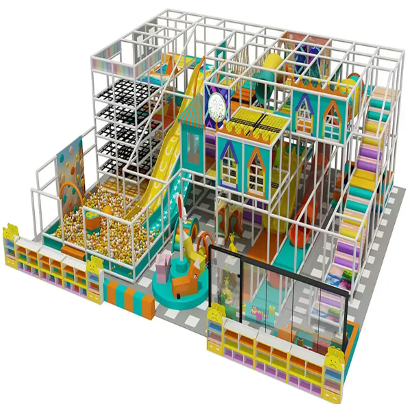 Nhà liên hoàn 2025 Indoor playground NLHKB43 Dochoikinhbac_Thiết Kế Đẹp ,Mới Nhất