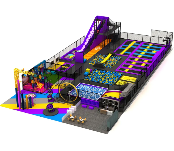 Trampoline Park_KVCTP01 Dochoikinhbac _Không Gian Vận Động Sáng Tạo Dành Cho Mọi Lứa Tuổi