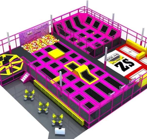 Trampoline Park_KVCTP08 Dochoikinhbac _Không Gian Vận Động Sáng Tạo Dành Cho Mọi Lứa Tuổi