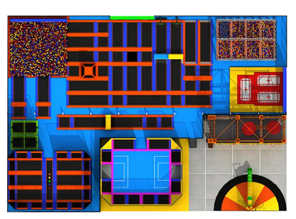 Trampoline Park_KVCTP15 Dochoikinhbac _Không Gian Giải Trí Năng Động & An Toàn