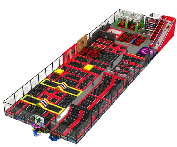 Trampoline Park_KVCTP18 Dochoikinhbac _ Khu Vui Chơi Sàn Nhún Hấp Dẫn Cho Mọi Lứa Tuổi