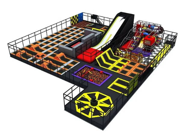 Trampoline Park_KVCTP19 Dochoikinhbac _ Khu Vui Chơi Sàn Nhún Hấp Dẫn Cho Mọi Lứa Tuổi