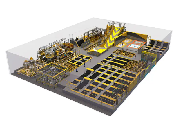 Trampoline Park_KVCTP21 Dochoikinhbac _ Khu Vui Chơi Sàn Nhún Hấp Dẫn Cho Mọi Lứa Tuổi