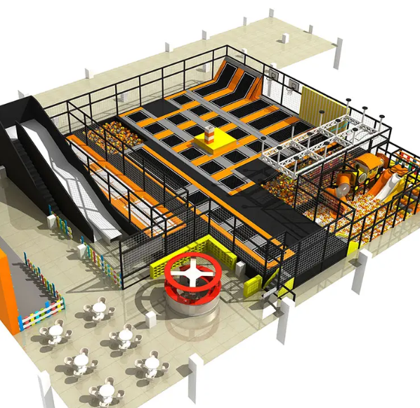 Trampoline Park_KVCTP22 Dochoikinhbac _ Khu Vui Chơi Sàn Nhún Hấp Dẫn Cho Mọi Lứa Tuổi