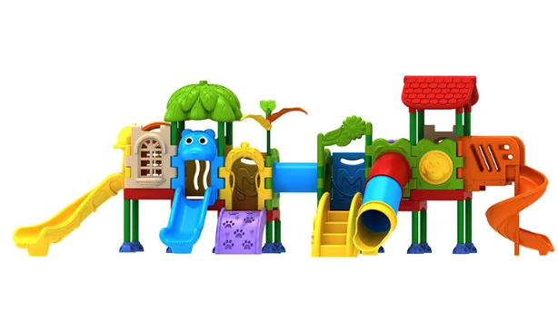 Liên hoàn cầu trượt LHCTDTKB08 Dochoikinhbac - Trò chơi công viên thu hút bền bỉ