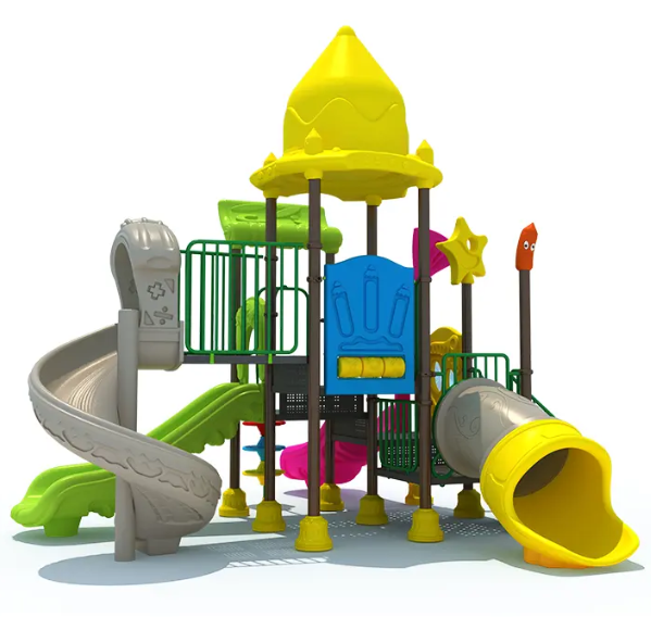 Liên hoàn cầu trượt LHCTDTKB12 Dochoikinhbac - Trò chơi công viên thu hút bền bỉ