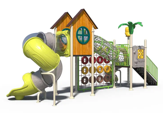 Liên hoàn cầu trượt LHCTDTKB13 Dochoikinhbac - Trò chơi công viên thu hút bền bỉ