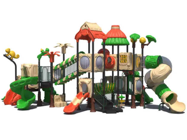 Liên hoàn cầu trượt LHCTDTKB16 Dochoikinhbac - Trò chơi công viên thu hút bền bỉ