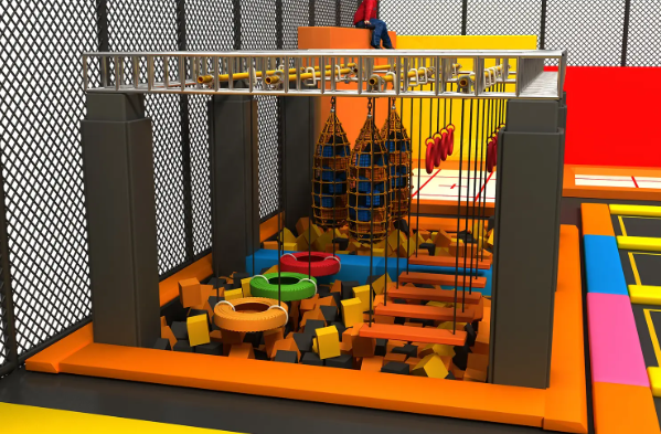 Trampoline Park_KVCTP27 Dochoikinhbac _ Khu Vui Chơi Sàn Nhún Hấp Dẫn Cho Mọi Lứa Tuổi
