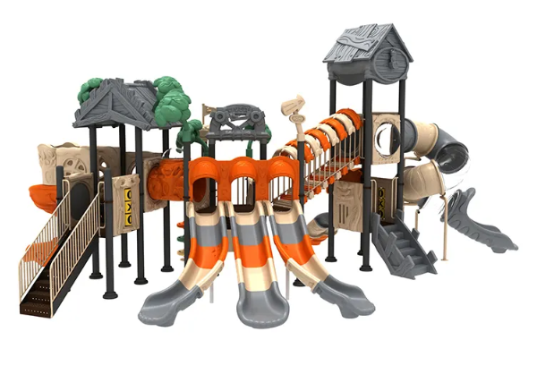 Liên hoàn cầu trượt LHCTDTKB22 Dochoikinhbac - Trò chơi công viên thu hút bền bỉ