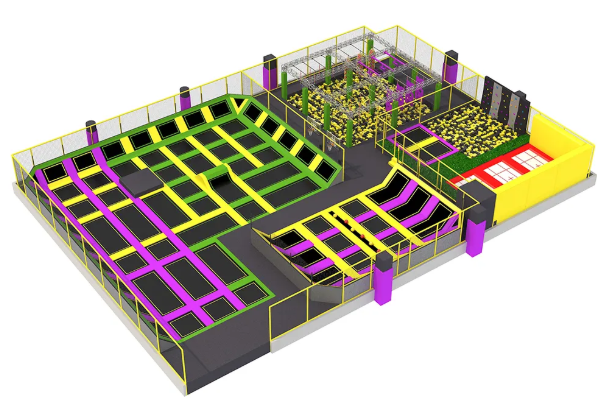 Trampoline Park_KVCTP29 Dochoikinhbac _ Khu Vui Chơi Sàn Nhún Hấp Dẫn Cho Mọi Lứa Tuổi