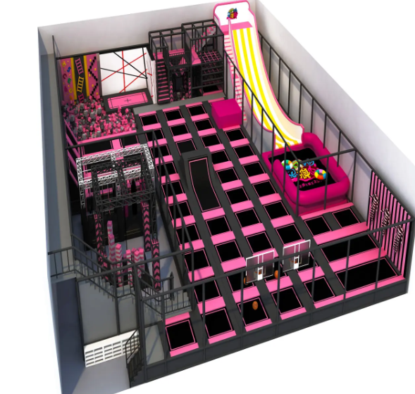 Trampoline Park_KVCTP31 Dochoikinhbac _ Khu Vui Chơi Sàn Nhún Hấp Dẫn Cho Mọi Lứa Tuổi