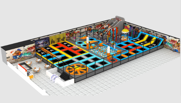Trampoline Park_KVCTP34 Dochoikinhbac _ Khu Vui Chơi Sàn Nhún Hấp Dẫn Cho Mọi Lứa Tuổi