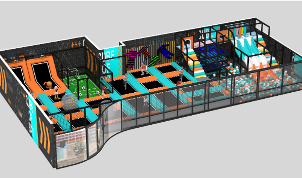 Trampoline Park_KVCTP35 Dochoikinhbac _ Khu Vui Chơi Sàn Nhún Hấp Dẫn Cho Mọi Lứa Tuổi