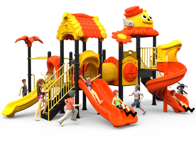 Liên hoàn cầu trượt LHCTDTKB27 Dochoikinhbac - Trò chơi công viên thu hút bền bỉ