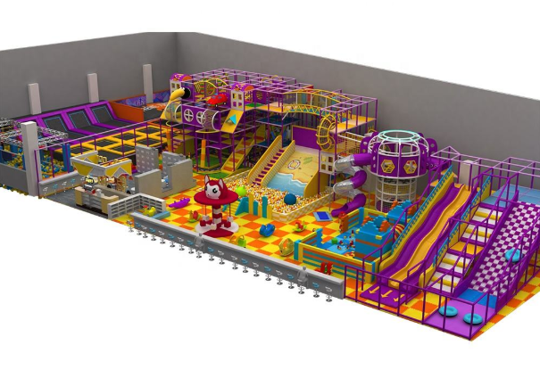 Nhà liên hoàn 2025 Indoor playground NLHKB51 Dochoikinhbac- Thiết Kế Đẹp Độc Đáo