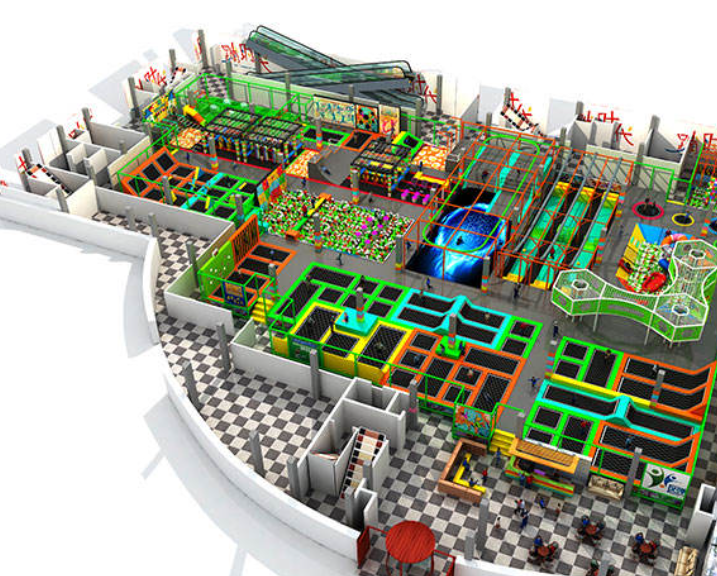 Trampoline Park_KVCTP38 Dochoikinhbac _ Khu Vui Chơi Sàn Nhún Hấp Dẫn Cho Mọi Lứa Tuổi