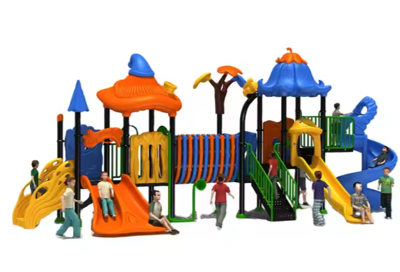 Liên hoàn cầu trượt LHCTDTKB30 Dochoikinhbac - Trò chơi công viên thu hút bền bỉ