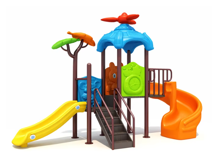 Liên hoàn cầu trượt LHCTDTKB31 Dochoikinhbac - Trò chơi công viên thu hút bền bỉ