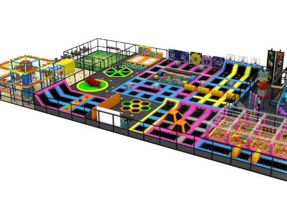 Trampoline Park_KVCTP42 Dochoikinhbac _ Khu Vui Chơi Sàn Nhún Hấp Dẫn Cho Mọi Lứa Tuổi