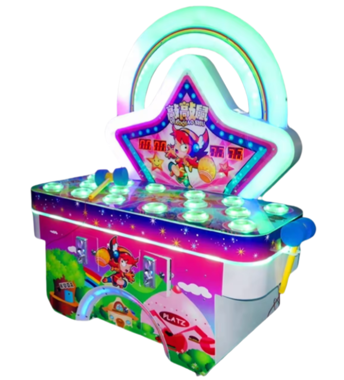 Máy Đập Chuột Vui Nhộn Dùng Xu  _MGTKB18_Dochoikinhbac_Giải trí hấp dẫn khu vui chơi