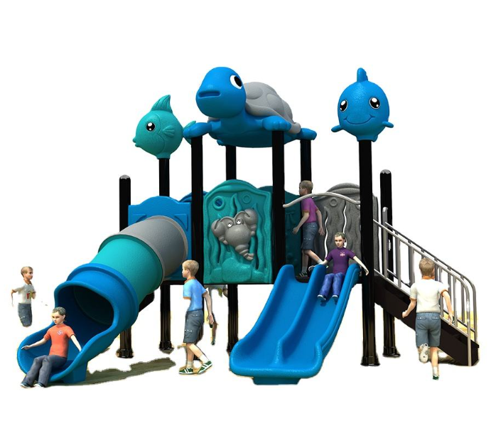 Liên hoàn cầu trượt LHCTDTKB33 Dochoikinhbac - Trò chơi công viên thu hút bền bỉ