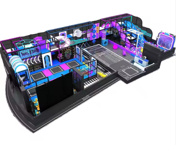 Nhà liên hoàn 2025 Indoor playground NLHKB59 Dochoikinhbac- Thiết Kế Đẹp Độc Đáo