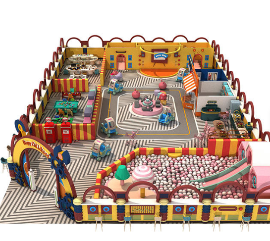 Nhà liên hoàn 2025 Indoor playground NLHKB60 Dochoikinhbac- Thiết Kế Đẹp Độc Đáo