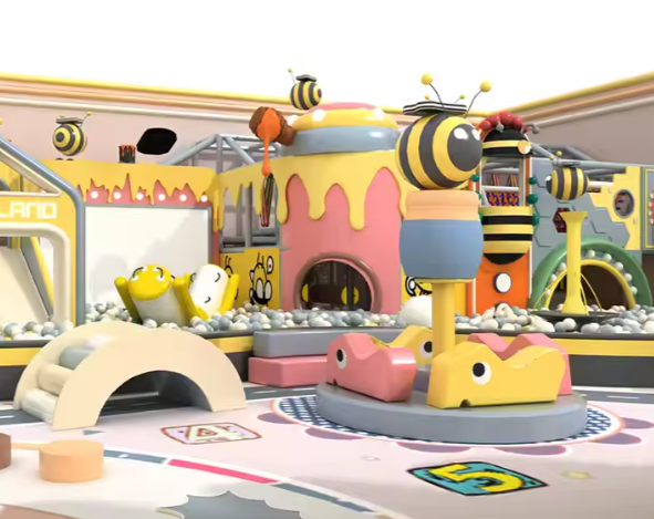 Nhà liên hoàn 2025 Indoor playground NLHKB63 Dochoikinhbac- Thiết Kế Đẹp Độc Đáo