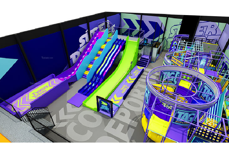 Trampoline Park_KVCTP50 Dochoikinhbac _ Khu Vui Chơi Sàn Nhún Hấp Dẫn Cho Mọi Lứa Tuổi