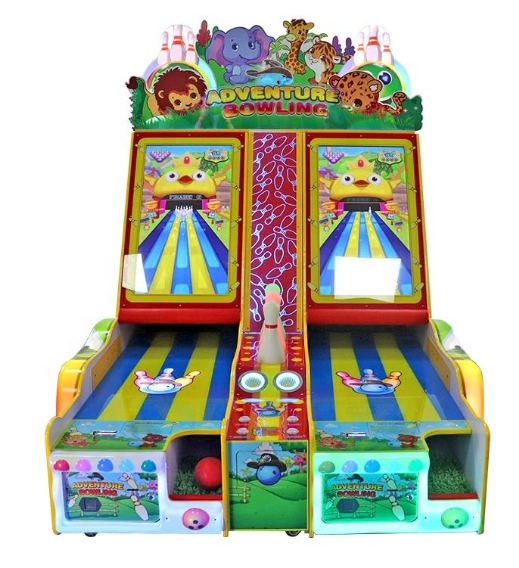 Máy Game Bowling Trẻ Em Dùng Xu  _MGTKB34_Dochoikinhbac_Giải trí hấp dẫn khu vui chơi