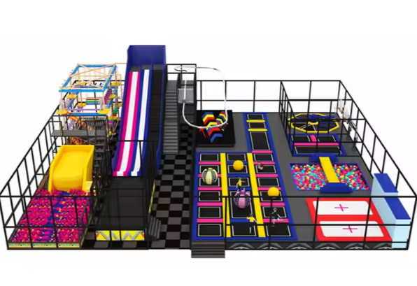 Trampoline Park_KVCTP57 Dochoikinhbac _ Khu Vui Chơi Sàn Nhún Hấp Dẫn Cho Mọi Lứa Tuổi