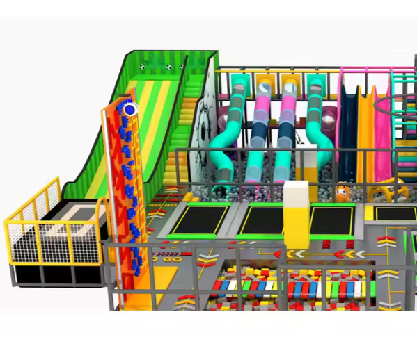 Trampoline Park_KVCTP58 Dochoikinhbac _ Khu Vui Chơi Sàn Nhún Hấp Dẫn Cho Mọi Lứa Tuổi