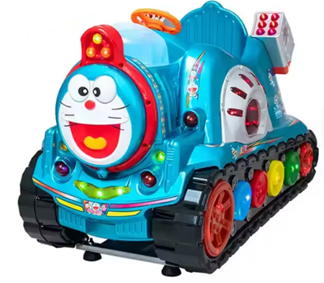Máy Game Nhún Điện Doraemon _MGNDKB14_Dochoikinhbac_Giải trí hấp dẫn thu hút trẻ em